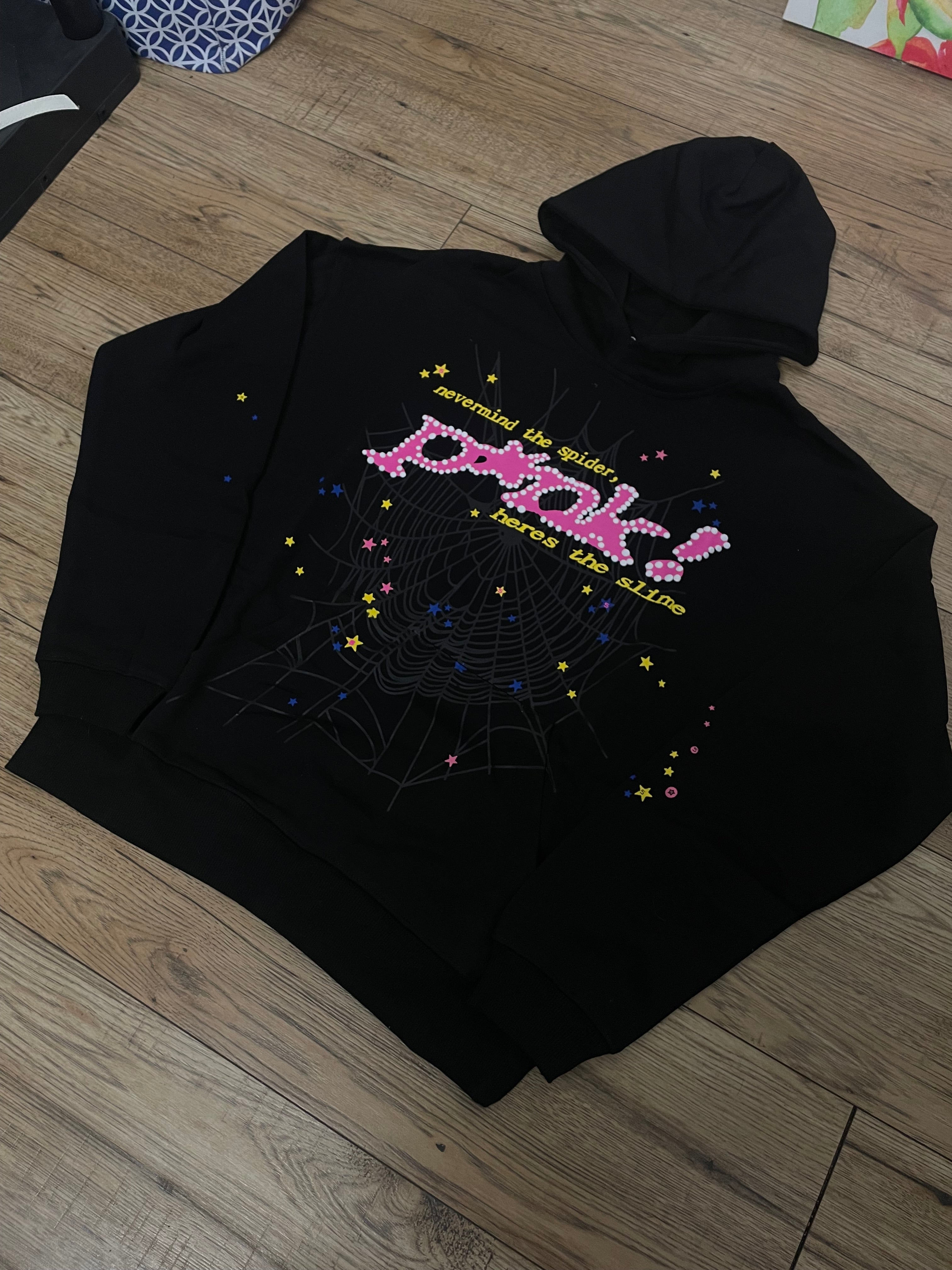Pink Sp5der Black